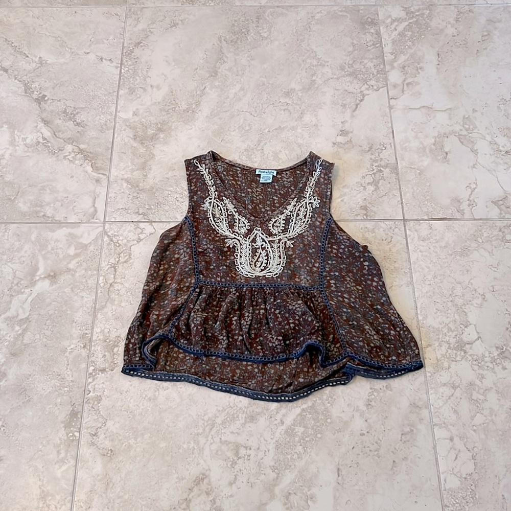 Free- Bohemian style tank top